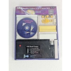 Helloa  HL -702 Audio‎ Video CD Clean Kit VHS~CD~Casette Cleaner